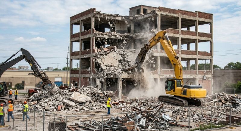 Home Demolition Service in Roseville, CA