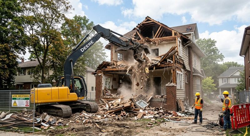 House Demolition Service in Conroe, TX