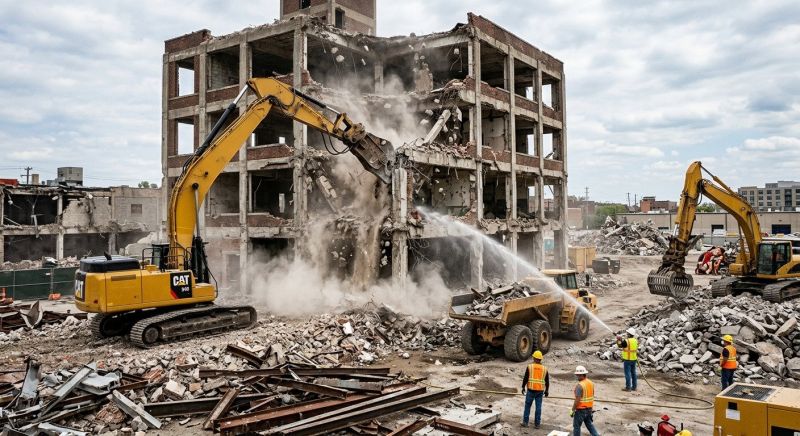 Building Demolition Service in Cypress, TX